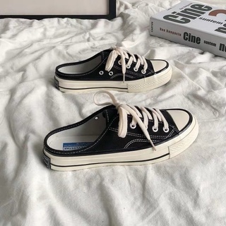 Sục nữ_converse, sục_converse đen trắng hàng cao cấp full box + bill