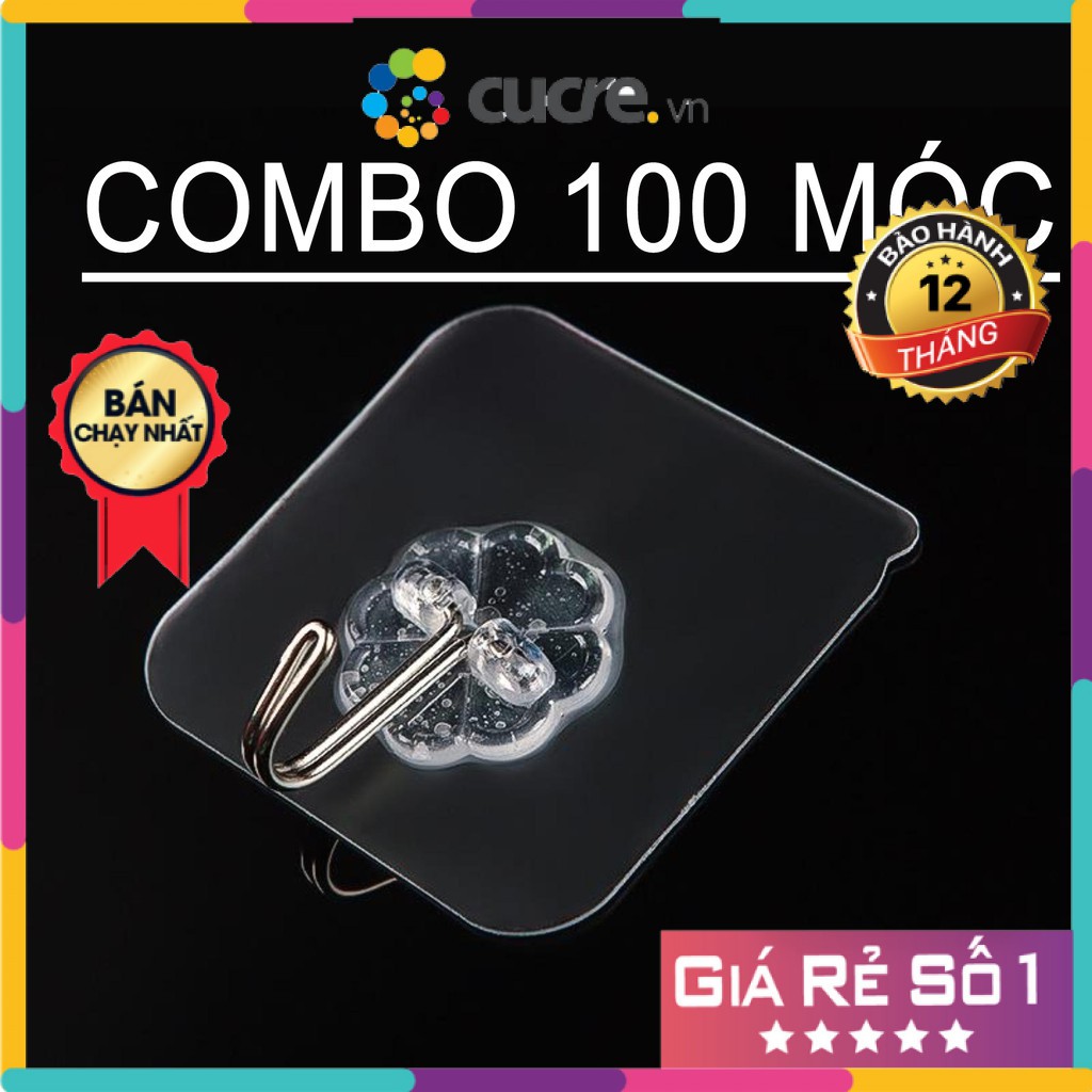 [FREESHIP] [BÁN SỈ] COMBO 100 MÓC DÁN TƯỜNG SIÊU DÍNH [Hot 2019]