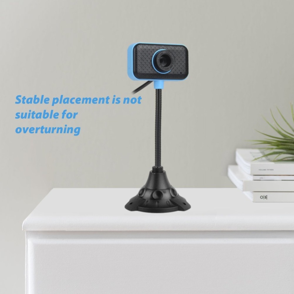 Webcam Kỹ Thuật Số Usb 2.0 Độ Phân Giải 480p Kèm Micro Tiện Dụng