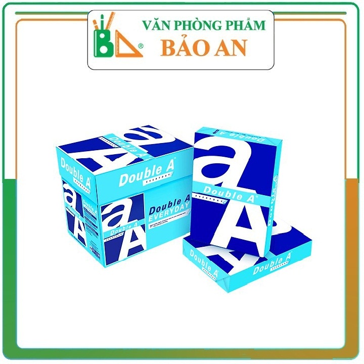 Giấy in khổ A5 Double A khổ A5 - SỐ LƯỢNG 500 TỜ 1 TẬP