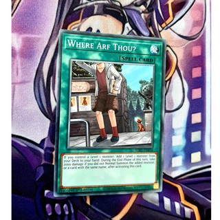 [ Đỗ Lạc Shop ]  Thẻ Bài Mint90 Yugioh Spell Where Arf Thou? - Common