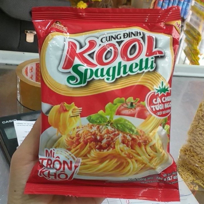 Mì Trộn Cung Đình Kool Spaghetti gói 105g combo 6 gói
