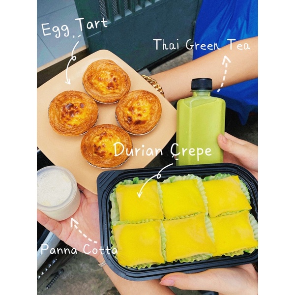 Bánh Crepe SẦU RIÊNG- XOÀI-KHOAI MÔN Ú Độc Lạ Siêu Ngon