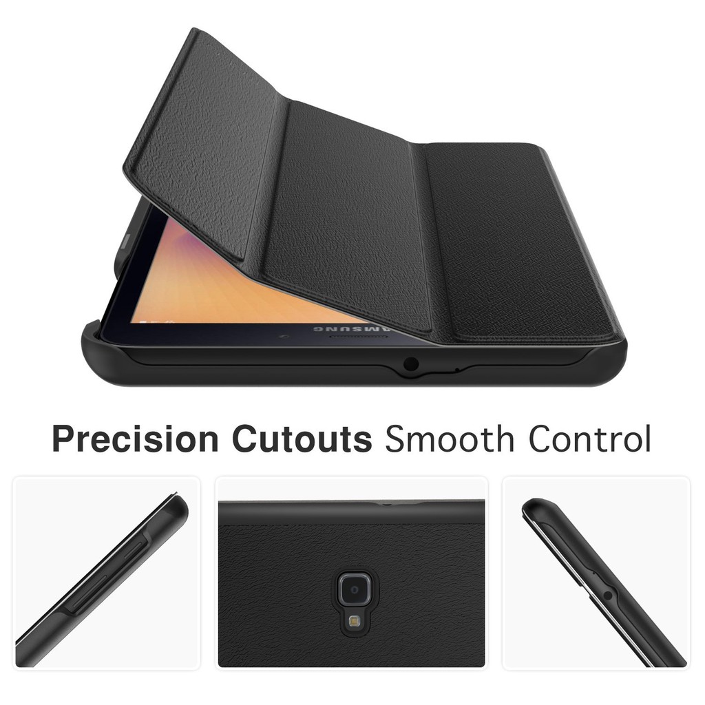 Bao da máy tính bảng thiết kế mỏng có đế lật tiện lợi dành cho Samsung Galaxy Tab A 8.0  2017