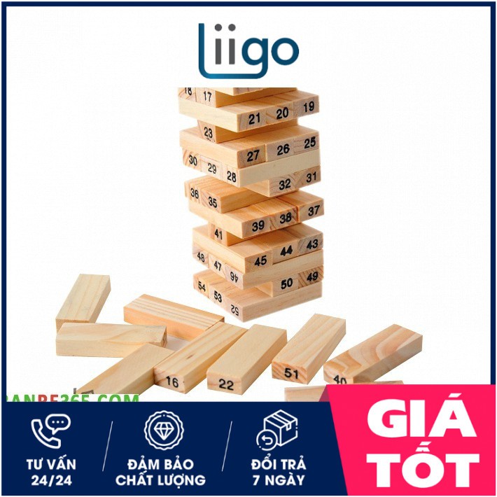 Đồ chơi rút gỗ thông minh giúp trẻ sáng tạo(Liigostore)