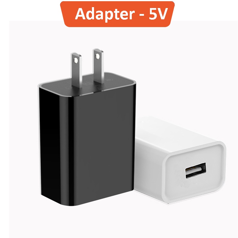 Cục nguồn đèn Led 5V/1A-2A, Adapter 1 cổng Micro USB 5V