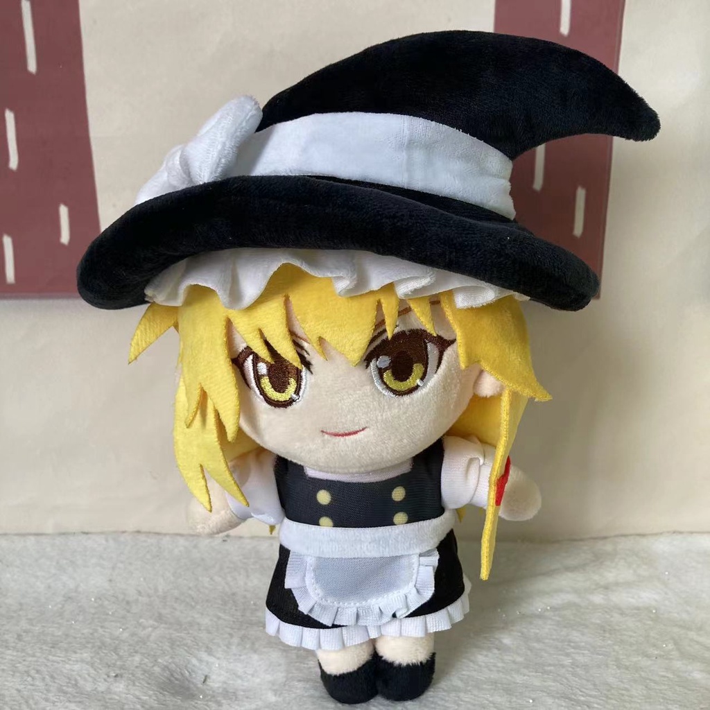 Set 22 Thú Nhồi Bông Hình Chữ Hakurei Reimu Kirisame Marisa Trang Trí