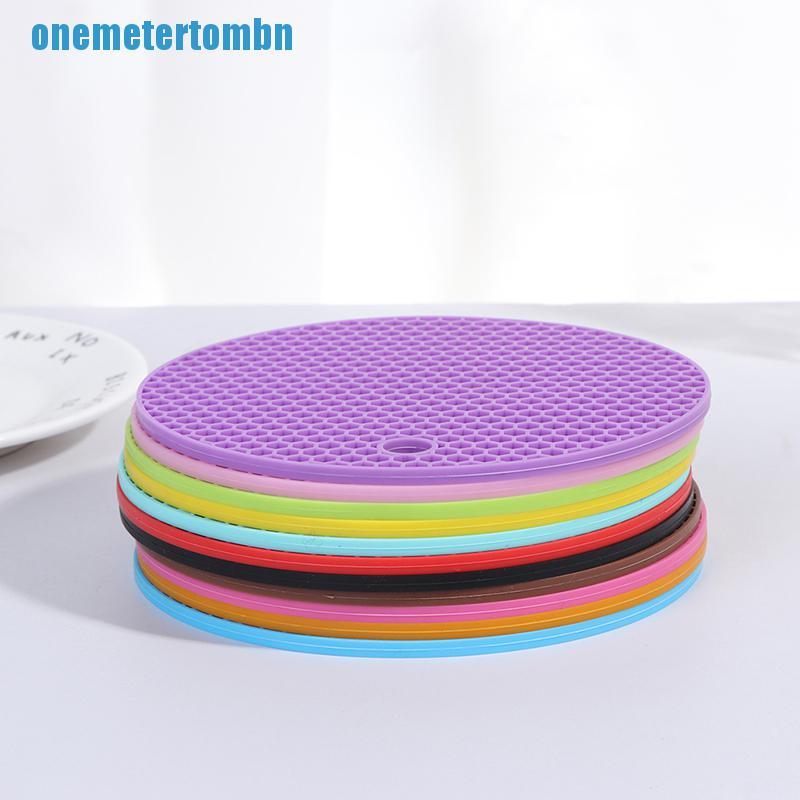 Đế Lót Nồi Silicon Chống Trượt Hình Tổ Ong Độc Đáo