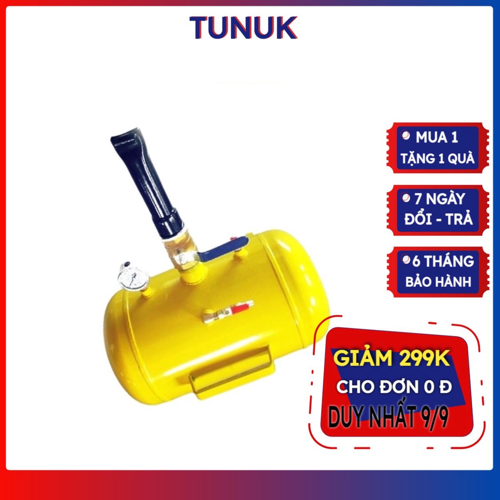 Bình hỗ trợ bơm lốp nổ bật tanh vỏ xe kích phụ bơm lốp không săm 20L