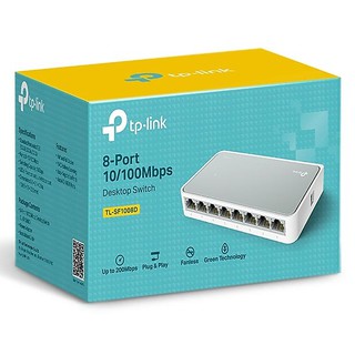 Tp-link tl-sf1008d - bộ chia tín hiệu để bàn 8 cổng 10/100mbps chính hãng bh 24 tháng toàn quốc