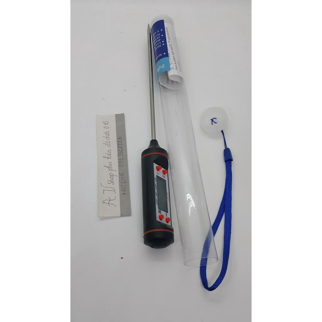 Nhiệt kế điện tử dạng que đo nhiệt độ chất lỏng, đo nhiệt độ nước pha sữa, đo nhiệt độ nước tắm, đo nhiệt độ bể cá.