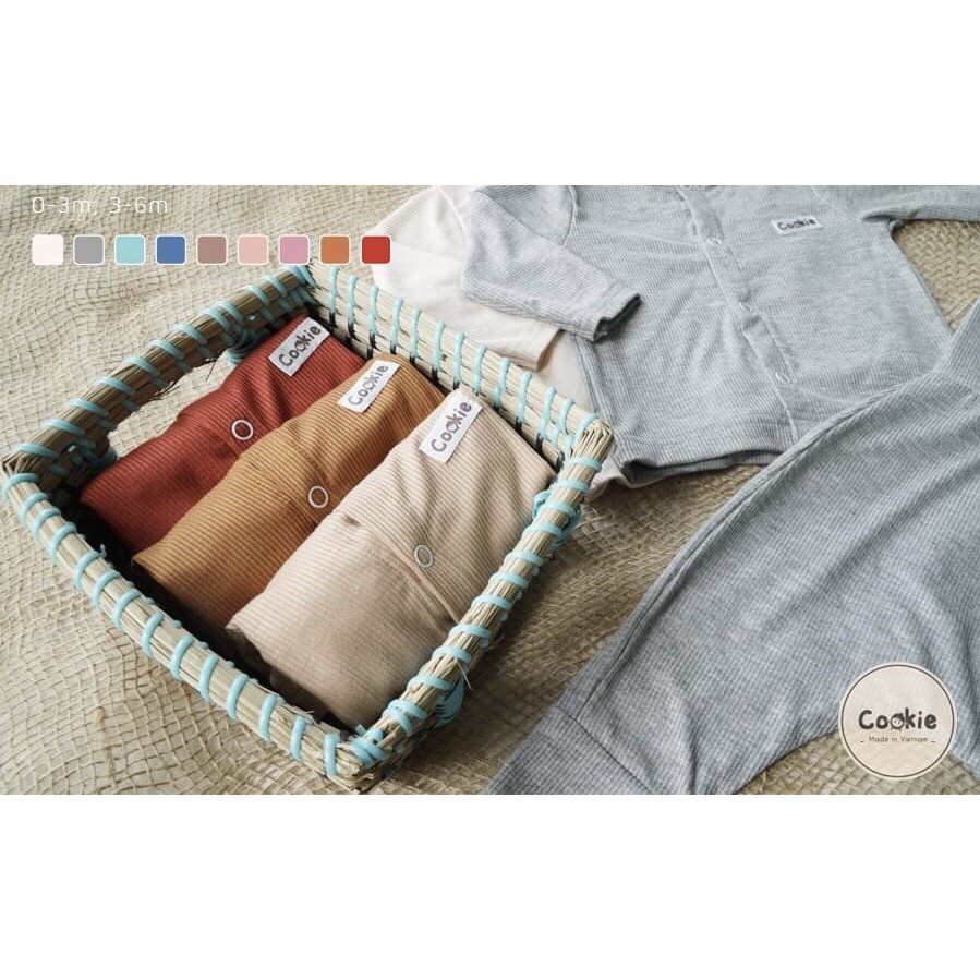 Bộ Rời Cài Thẳng Cạp Cao Newborn Cookie