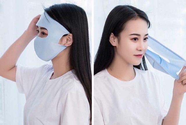 Khẩu trang chống nắng toàn diện ( Nhiều Màu )