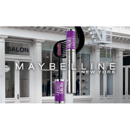 Mascara Uốn Mi, Làm Dài Và Dày Mi Tức Thì Maybelline The Falsies Lash Lift Waterproof - Very Black 8.6ml