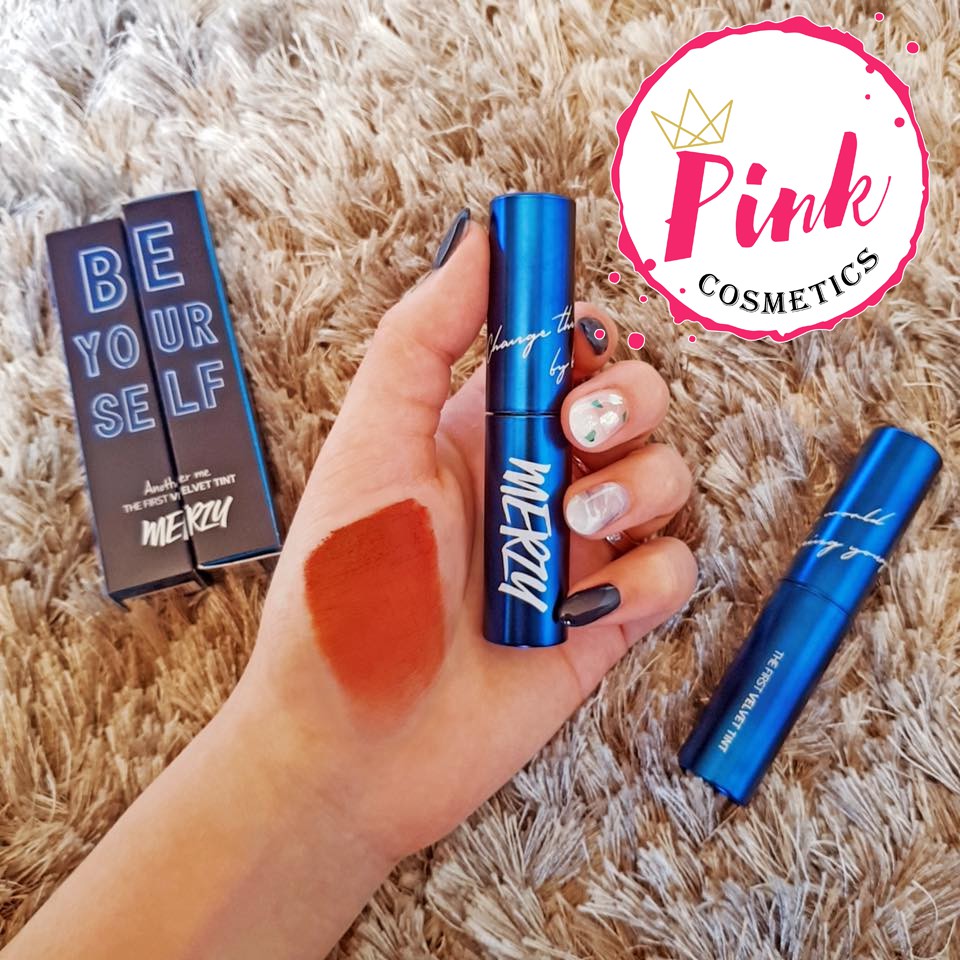 [Mã COSUP22 giảm 8% đơn 250K] [SON BẢN VỎ XANH] Son Merzy The First Velvet Tint V6 Classic Blue