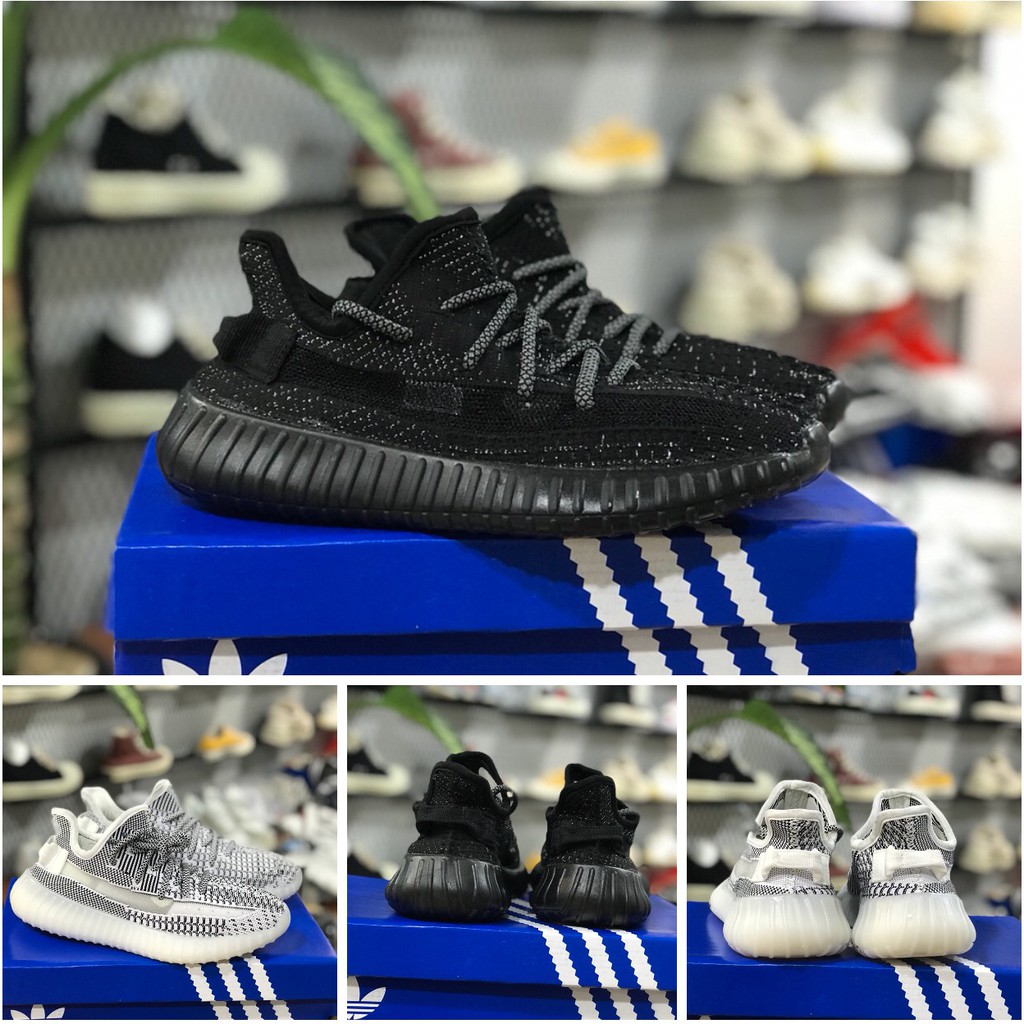 [ FULL BOX ] Giày 350 static đen trắng nam nữ