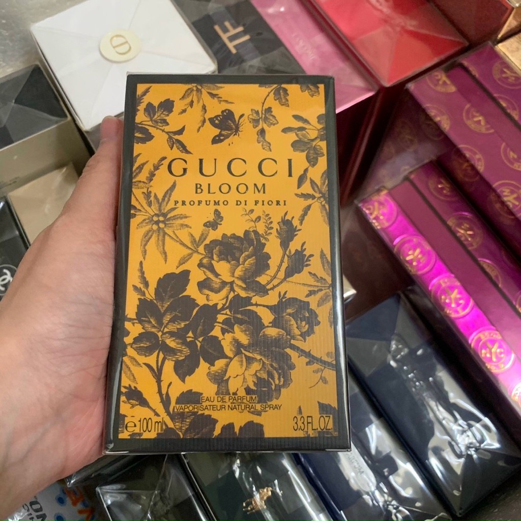 Nước hoa Gucci Bloom Vàng Profumo Di Fiori EDP 100ml Nước hoa thanh mát hương nhẹ nhàng - XT346 màu vàng.