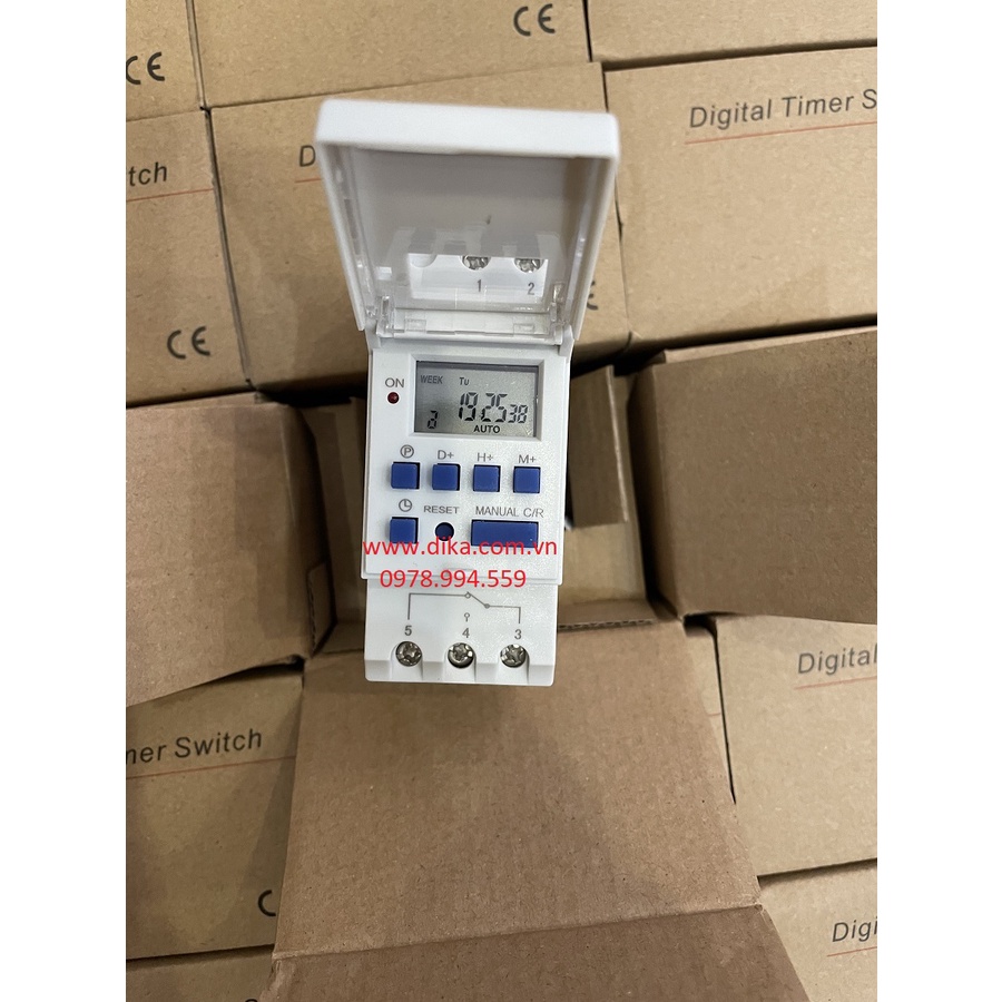 Rơle thời gian điện tử 24h/7 THC-15A, THC15A