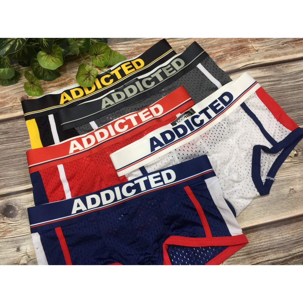 [free ship 50k + che tên đơn hàng] QUẦN LÓT NAM BOXER LƯỚI CAO CẤP (HÌNH THẬT)