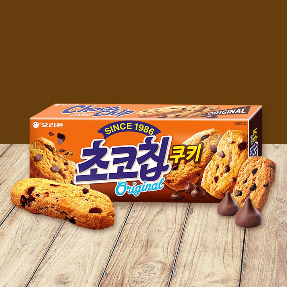 Bánh chocochip cookies Orion Hàn Quốc (104g)