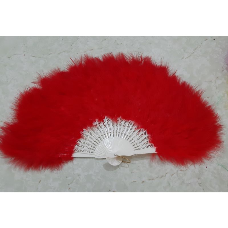 Quạt lông xù-Đồ Hầu Đồng-Trang phuc-Phụ kiện Hầu Đồng