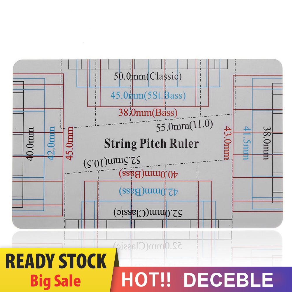 Thước Đo Dây Đàn Guitar Chuyên Dụng