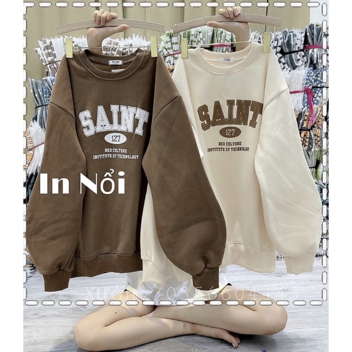 (Nhiều mẫu)Áo Hoodies Sweater Nam Nữ From Rộng Nỉ Bông Có Mũ Hai lớp In Chữ - Unisex | BigBuy360 - bigbuy360.vn