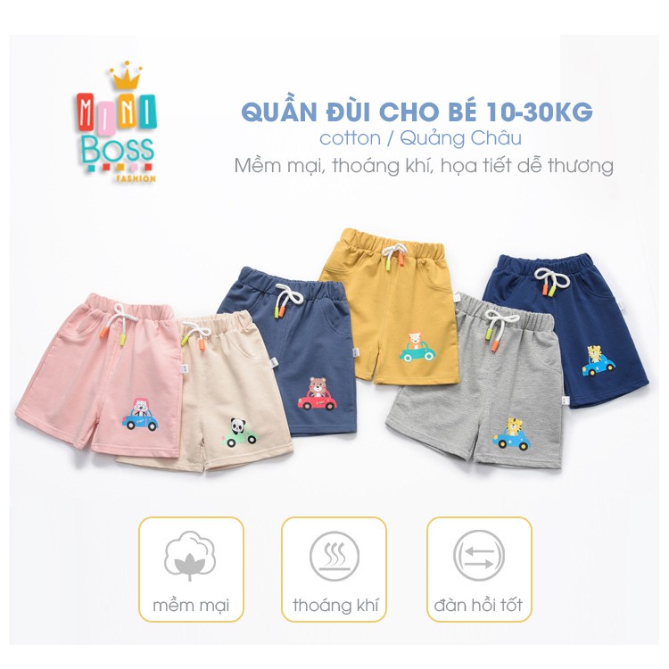 Quần short cho bé 10-30kg Quảng châu | Quần đùi cho bé trai cotton