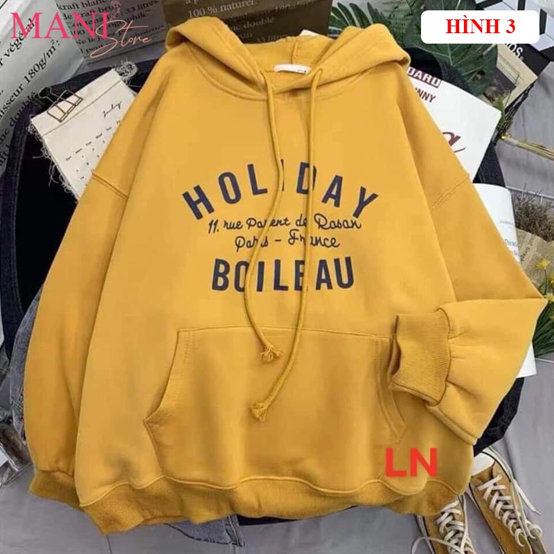 Áo hoodie nam nữ form rộng tay dài kiểu áo khoác nỉ hodie nữ có mũ túi trước cực cá tính in nhiều hình hoạ tiết cá tính