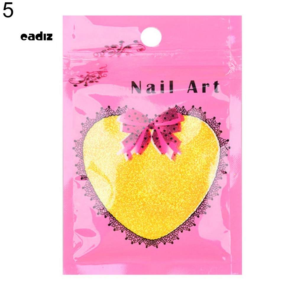 [Hàng mới về] Bột Vẽ Móng Tay Tạo Hiệu Ứng Tráng Gương Lấp Lánh