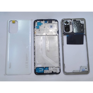 Vỏ bộ Xiaomi Redmi Note 10 Note 10S trắng Zin new
