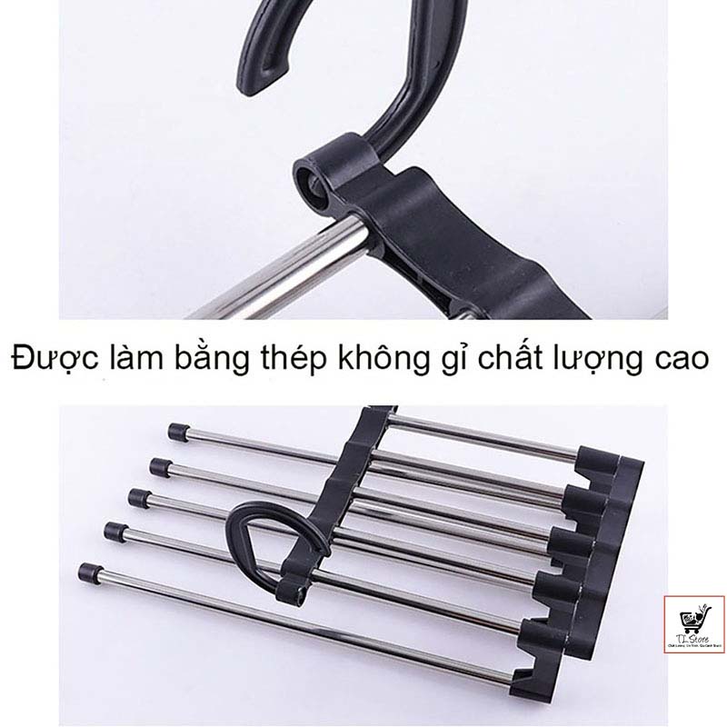 Móc Treo Quần Áo Thông Minh Hàng Cao Cấp - Giúp nhà cửa gọn hàng - Tiện dụng - Tiết kiệm không gian (MÓC TREO ĐA NĂNG)