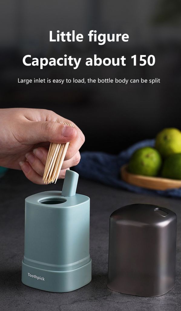 Hộp Đựng Tăm Xỉa Răng Tự Động Sáng Tạo Tiện Dụng
