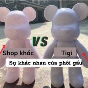 GẤU ĐÍNH ĐÁ - Gấu Bearbirck tự đính đá cực xinh, Bearbrick Handmade Full size 18-53cm
