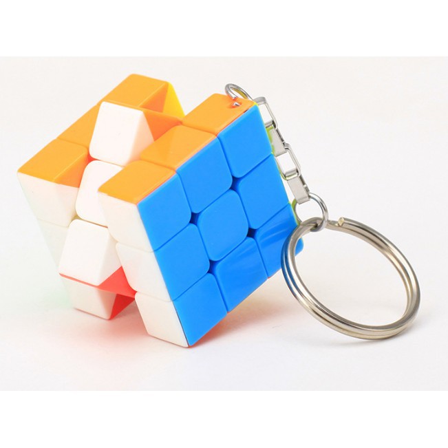 Móc khóa Rubik 3x3 đẹp chất lượng cao