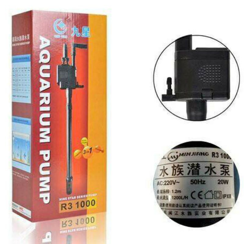 Máy bơm lọc R3-380 thay thế cho bể MJ-360 và 460