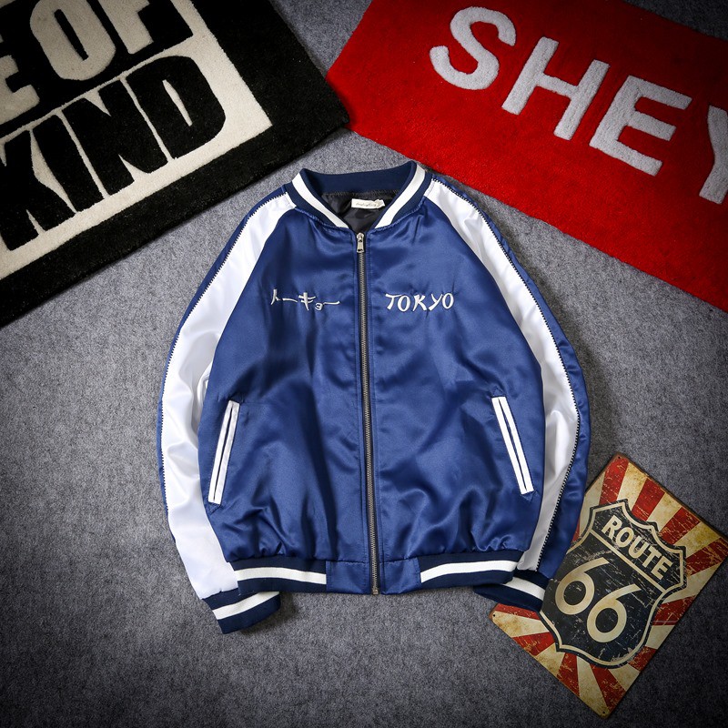 Áo Khoác Nỉ Nam Nữ Khóa Kéo Tokyo Kiểu Dáng Bomber Trẻ Trung AO KHOAC NAM 9000039C | BigBuy360 - bigbuy360.vn