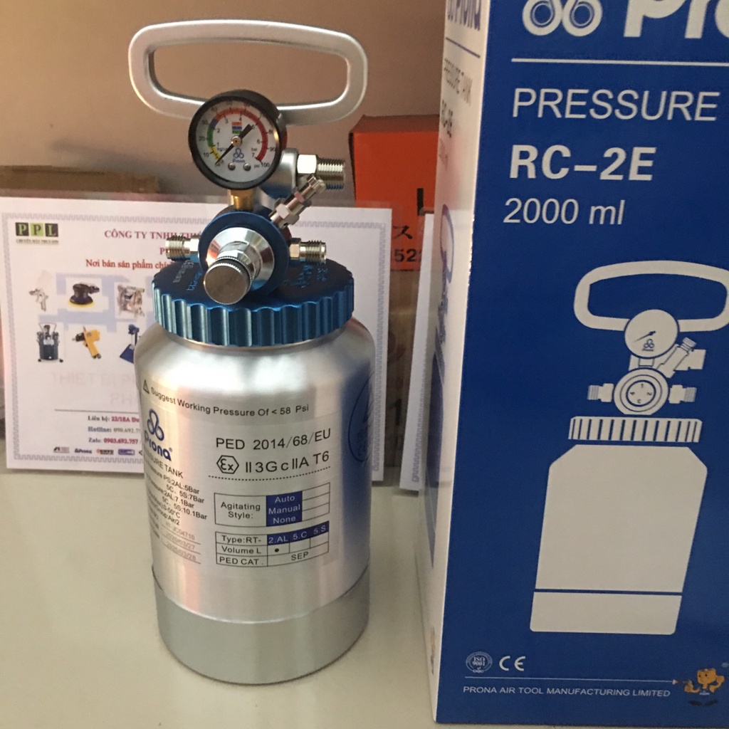 Bình phun sơn 2 Lít PRONA RC-2E