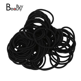 Set 80 Dây Thun Cột Tóc Màu Đen