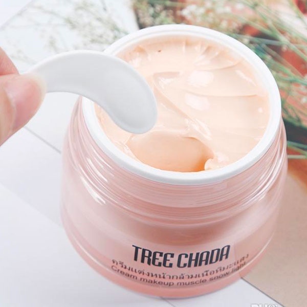 KEM TRANG ĐIỂM MA THUẬT TREE CHADA CREAM MAKEUP MUSCLE SNOW LIGHT 50ML