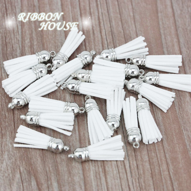 Set 20 Dây Da Tua Rua Dùng Để Làm Móc Khóa / Điện Thoại Đa Năng