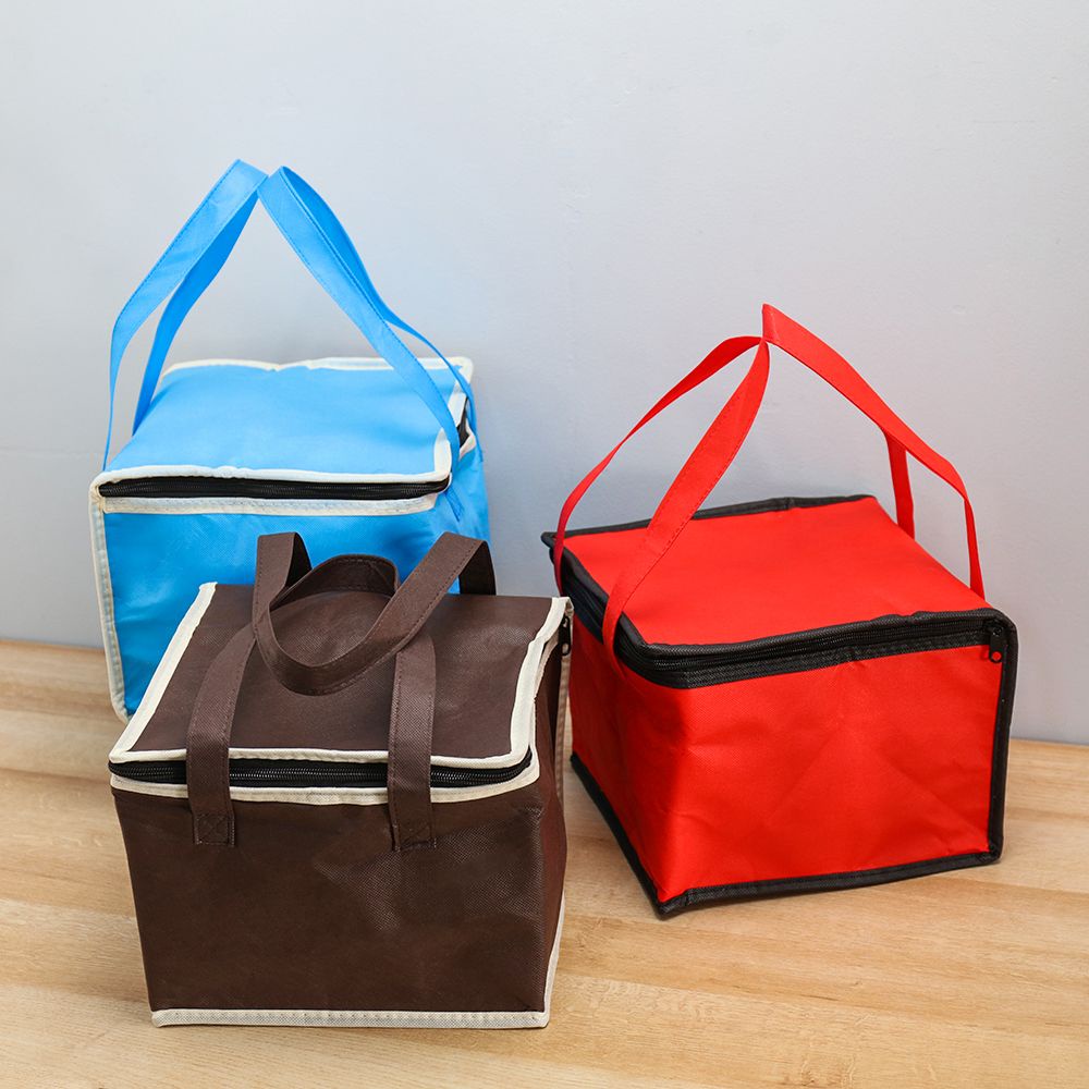 Túi Vải Không Dệt Giữ Nhiệt Đựng Bánh Pizza Chống Thấm Nước Tiện Dụng