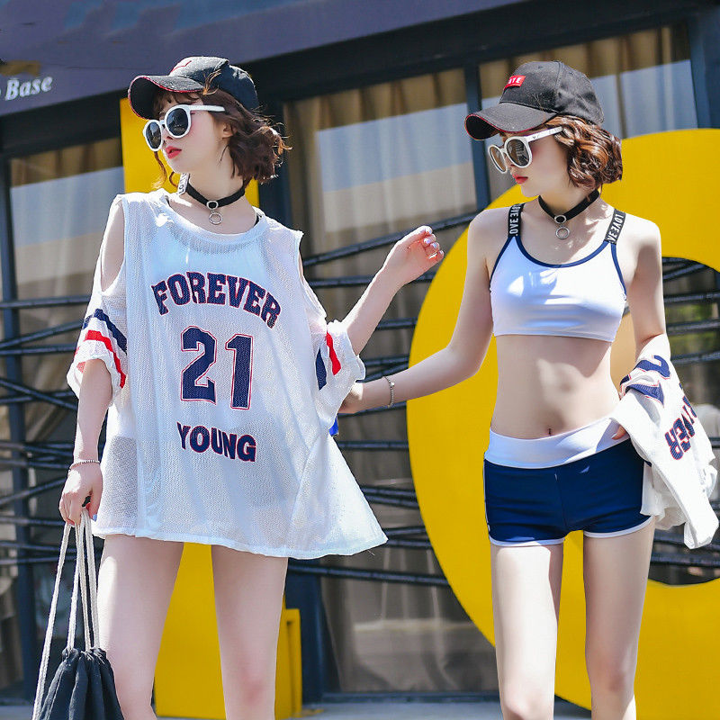 Bộ Đồ Bơi Hai Mảnh Phong Cách Hàn Quốc Cho Nữ | BigBuy360 - bigbuy360.vn