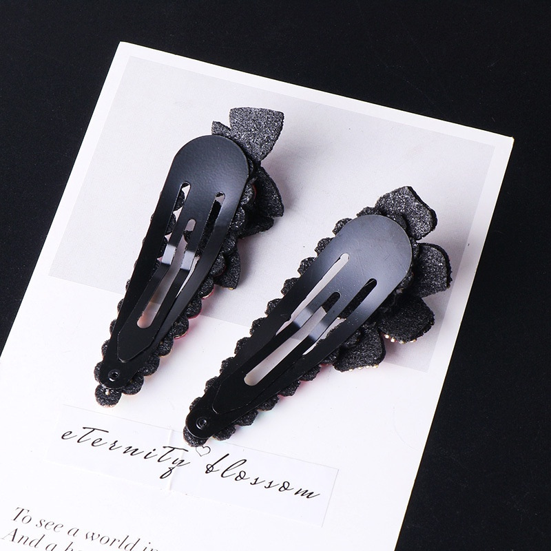 Kẹp Tóc Haimeikang Đính Đá Đơn Giản Phong Cách Hàn Quốc Thời Trang