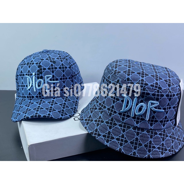 Combo 1 cặp 2 nón 1 nón kết lưỡi trai + 1 bo vành bucket sành điệu thời trang nam