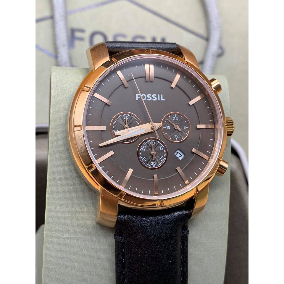 Đồng Hồ Nam Fossil BQ2048 , Mặt Nâu , Size 45mm , Fullbox Hãng