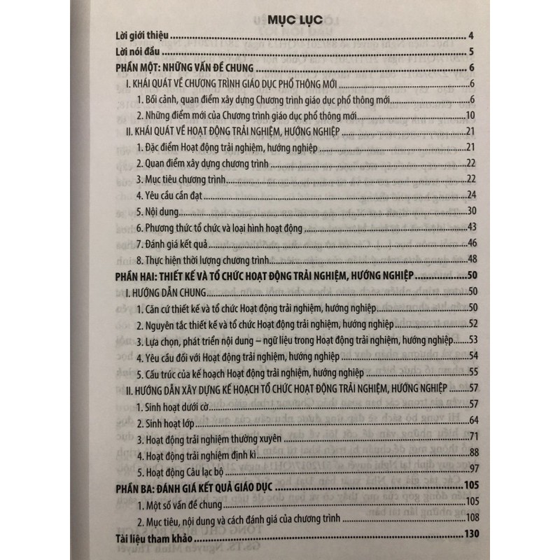 Sách - Hướng dẫn tổ chức Hoạt động trải nghiệm, hướng nghiệp THCS theo chương trình giáo dục phổ thông mới