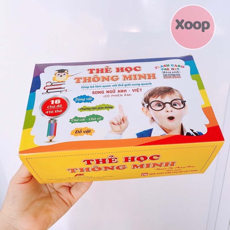 Sale !!! Thẻ Học Thông Minh 16 Chủ Đề