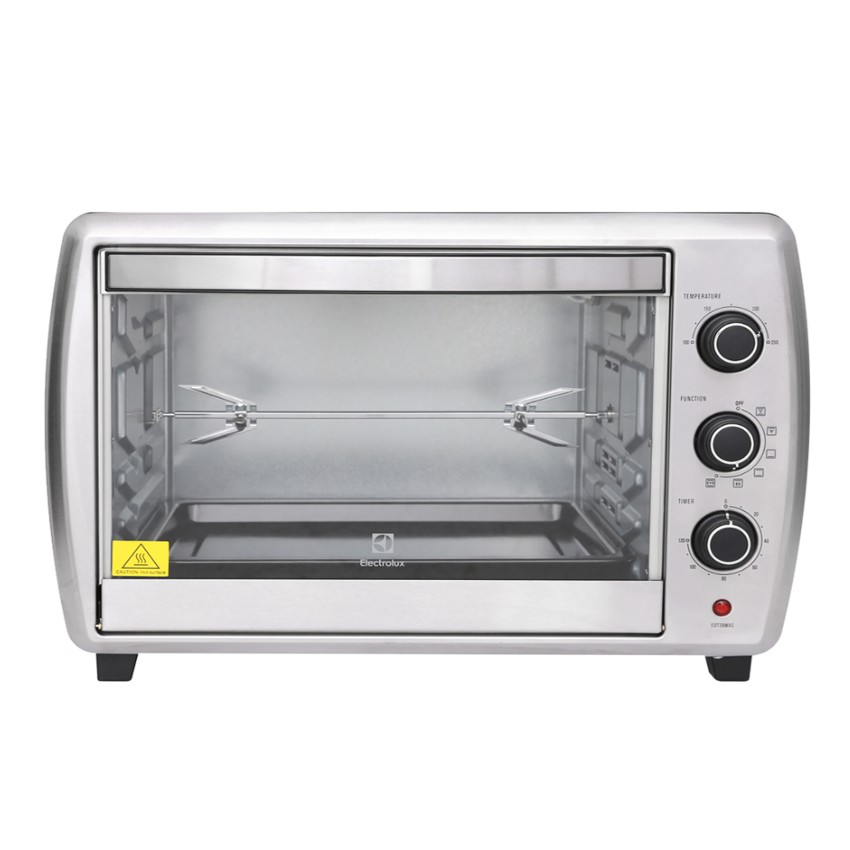 LÒ NƯỚNG ELECTROLUX EOT38MXC 38 LÍT 2100W - 6 CHẾ ĐỘ NƯỚNG - ĐỐI LƯU (MÀU BẠC)