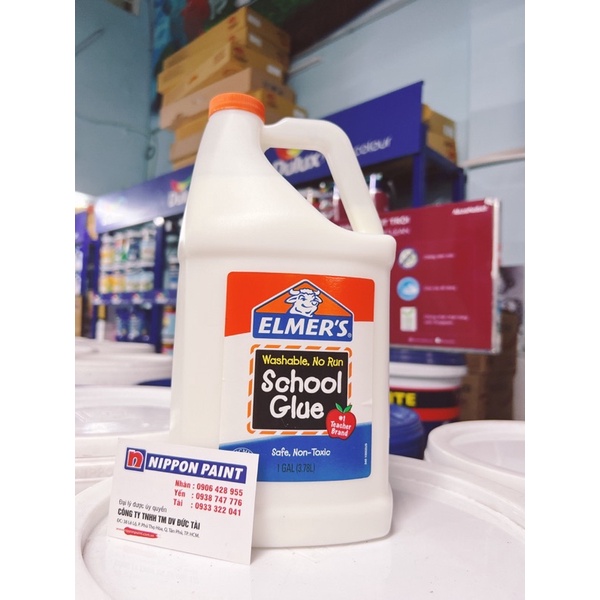 KEO Sữa POLYVINYL SIÊU DÍNH ELMER'S 3.78L) chính hãng của Mỹ )